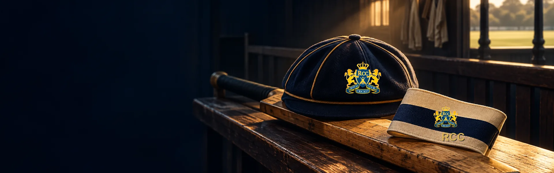 Illustrative RCC captain’s cap and armband